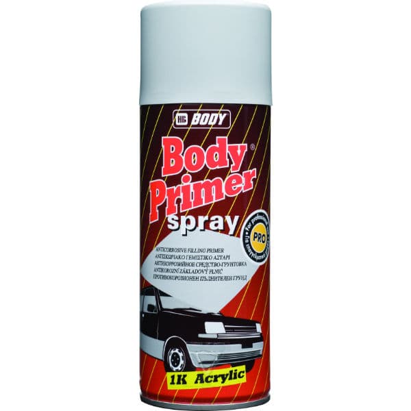 HB BODY 1K plnič / antikorózny základ v spreji šedý 400 ml