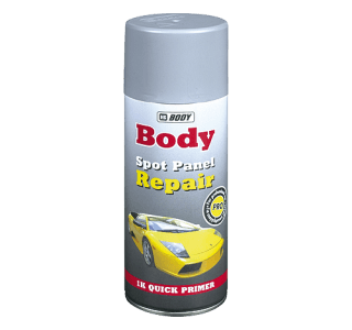 HB BODY 1K quick primer plnič / antikorózny základ v spreji šedý 400ml 1