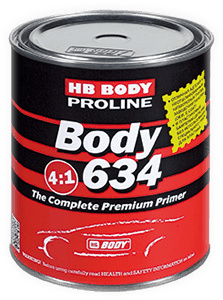 HB BODY PRIMER 634 4:1 plnič biely 0,8L 1
