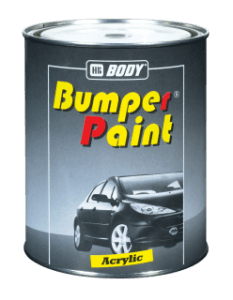 HB BODY Bumper Texture  - textúrovaná farba na plasty čierna 1L 1