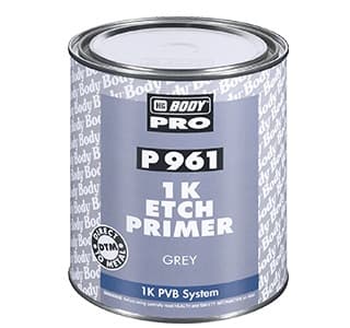 HB BODY 961 etch primer  - ANTIKORÓZNA REAKTÍVNA ZÁKLADNÁ FARBA šedá 1L 1