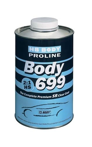 HB BODY 699 Clear coat SR 2:1 akrylátový lak 0,5l