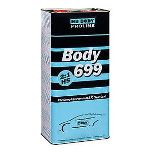 HB BODY 699 Clear coat SR 2:1 akrylátový lak 5l