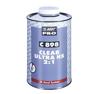 HB BODY C898 Clear ultra HS 2:1 akrylátový lak 1l 1