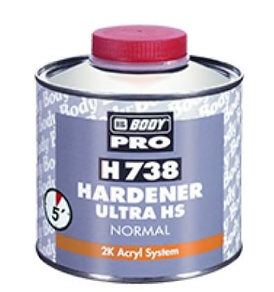 HB BODY H738 HARDENER Normal Ultra HS tužidlo 0,5l 1