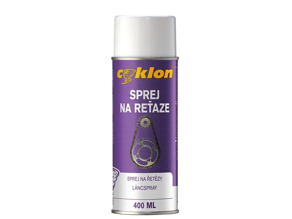 CYKLON Sprej na reťaze a ozubené kolesá 400ML 1