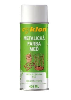 CYKLON  Metalická Medená farba v spreji 400ML 1