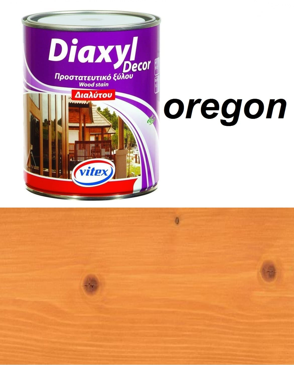 Vitex diaxyl decor - tenkovrstvá lazúra oregon 2406 0,75L