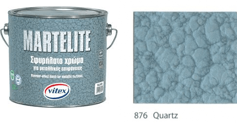Vitex Martelite - farba s kladivkovým efektom 876 Quartz 0,750L