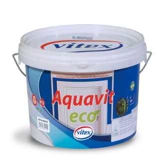 Vitex Aquavit Eco - vodou riediteľná ekologická farba lesklá biela 2,5L 1