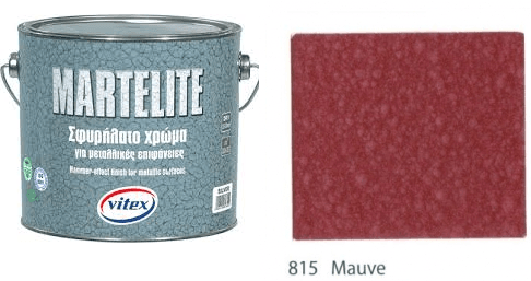 Vitex Martelite - farba s kladivkovým efektom 815 Mauve  0,750L 1