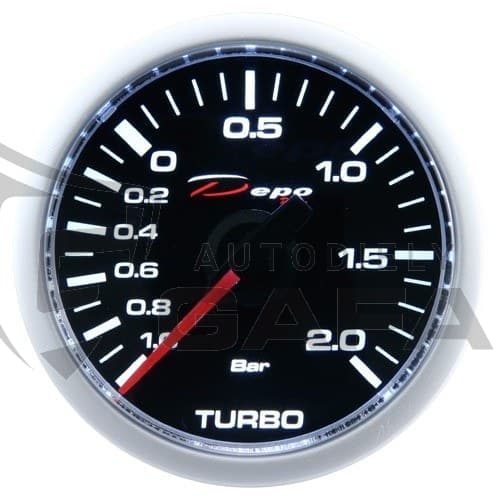 Prídavný budík DEPO CSM 52mm Tlak turba elektr. 1