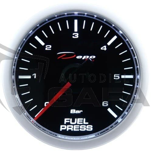 Prídavný budík DEPO CSM 52mm Tlak paliva 1
