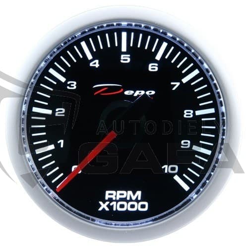 Prídavný budík DEPO CSM 52mm Otáčkomer 1