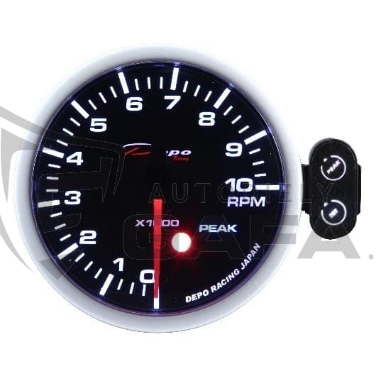 Prídavný budík DEPO PEAK 52mm Otáčkomer 1