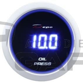 Prídavný budík DEPO DBL 52mm Tlak oleja 1