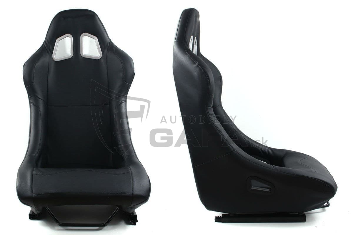 Športová sedačka MONZA RACE PLUS PVC Black