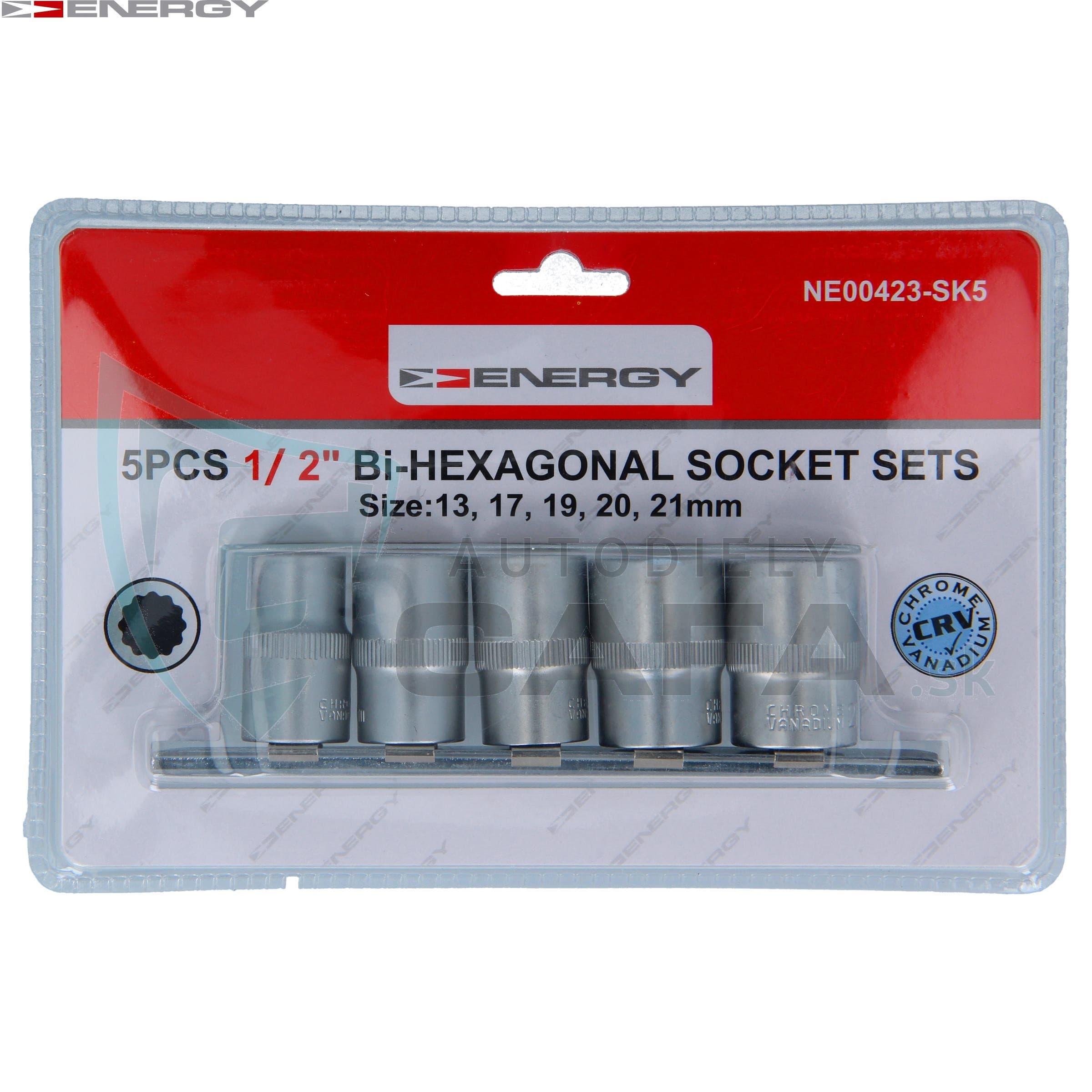 ENERGY Sada nadstavcov 5 prvkov - NE00423SK5 NE00423-SK5 1