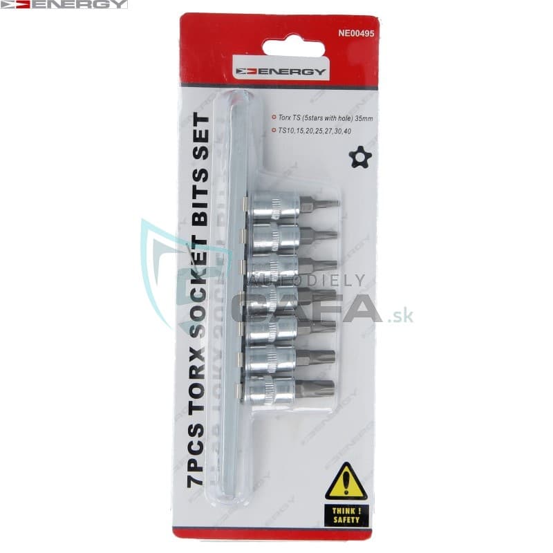 ENERGY Sada TORX TS bitov 7 prvkov NE00495 1