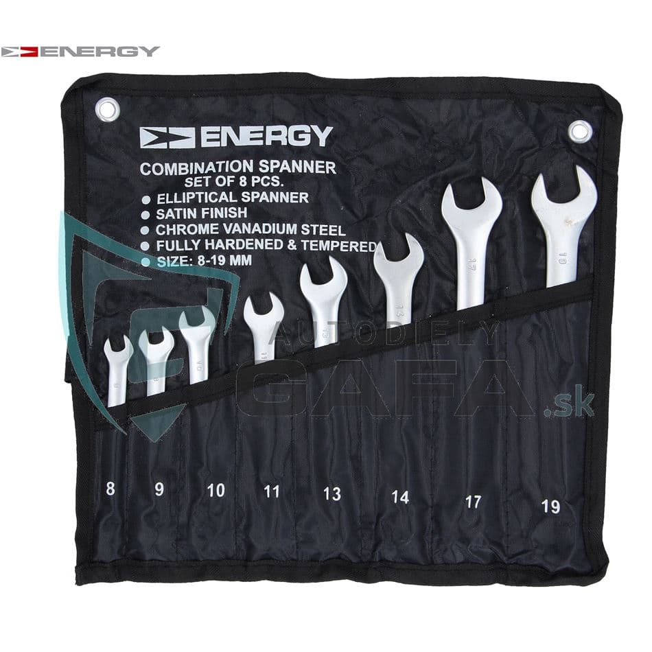 ENERGY Sada očkoplochých kľúčov 8 prvkov NE01000SK8 1