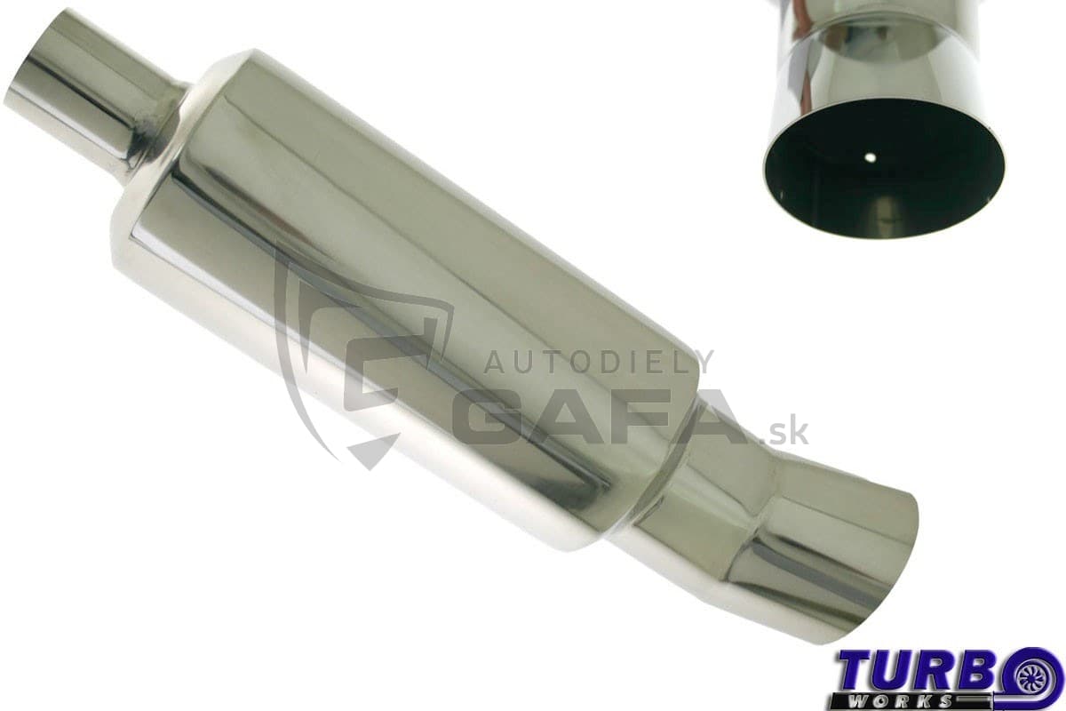 Nerezový koncový tlmič výfuku 63mm - TWTL040 1