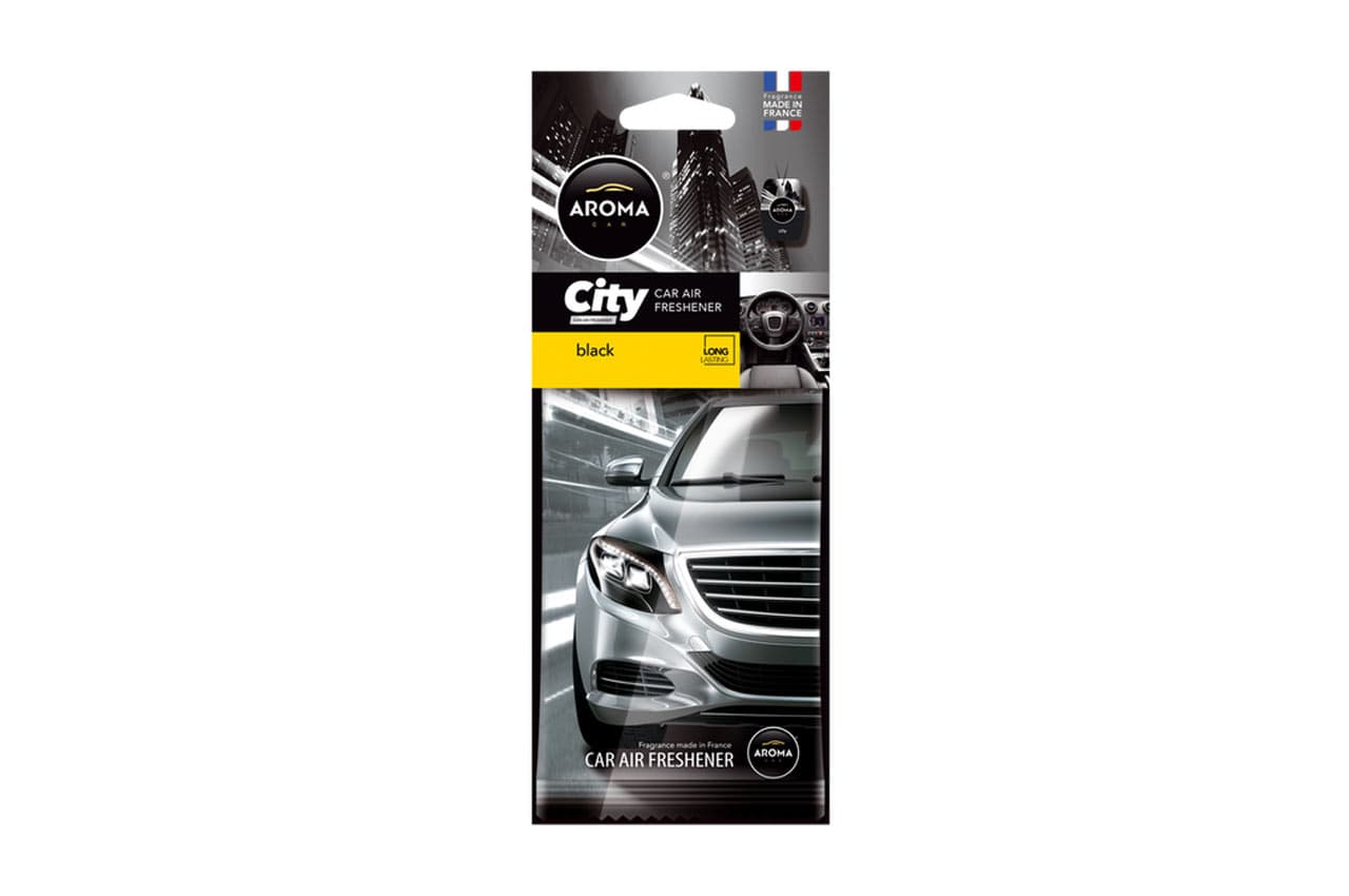 Osviežovač vzduchu AROMA CAR CITY CARD BLACK 1