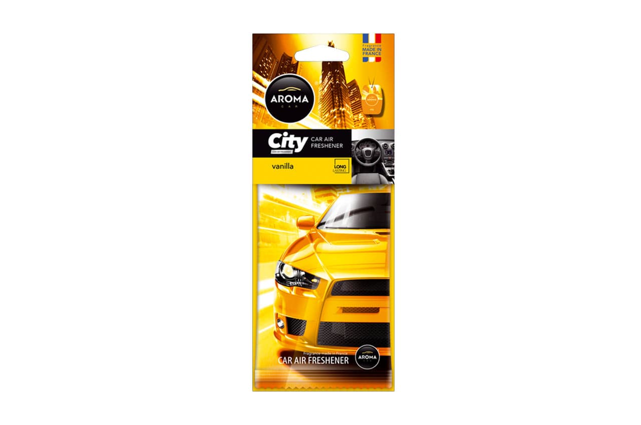 Osviežovač vzduchu AROMA CAR CITY CARD VANILLA