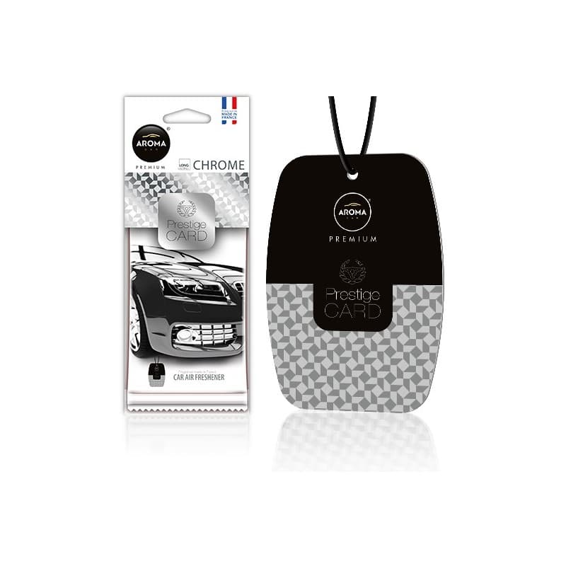 Osviežovač vzduchu AROMA CAR PRESTIGE CARD CHROME