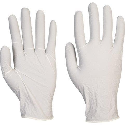 Jednorázové rukavice DERMIK, latexové, 100ks v balení 1