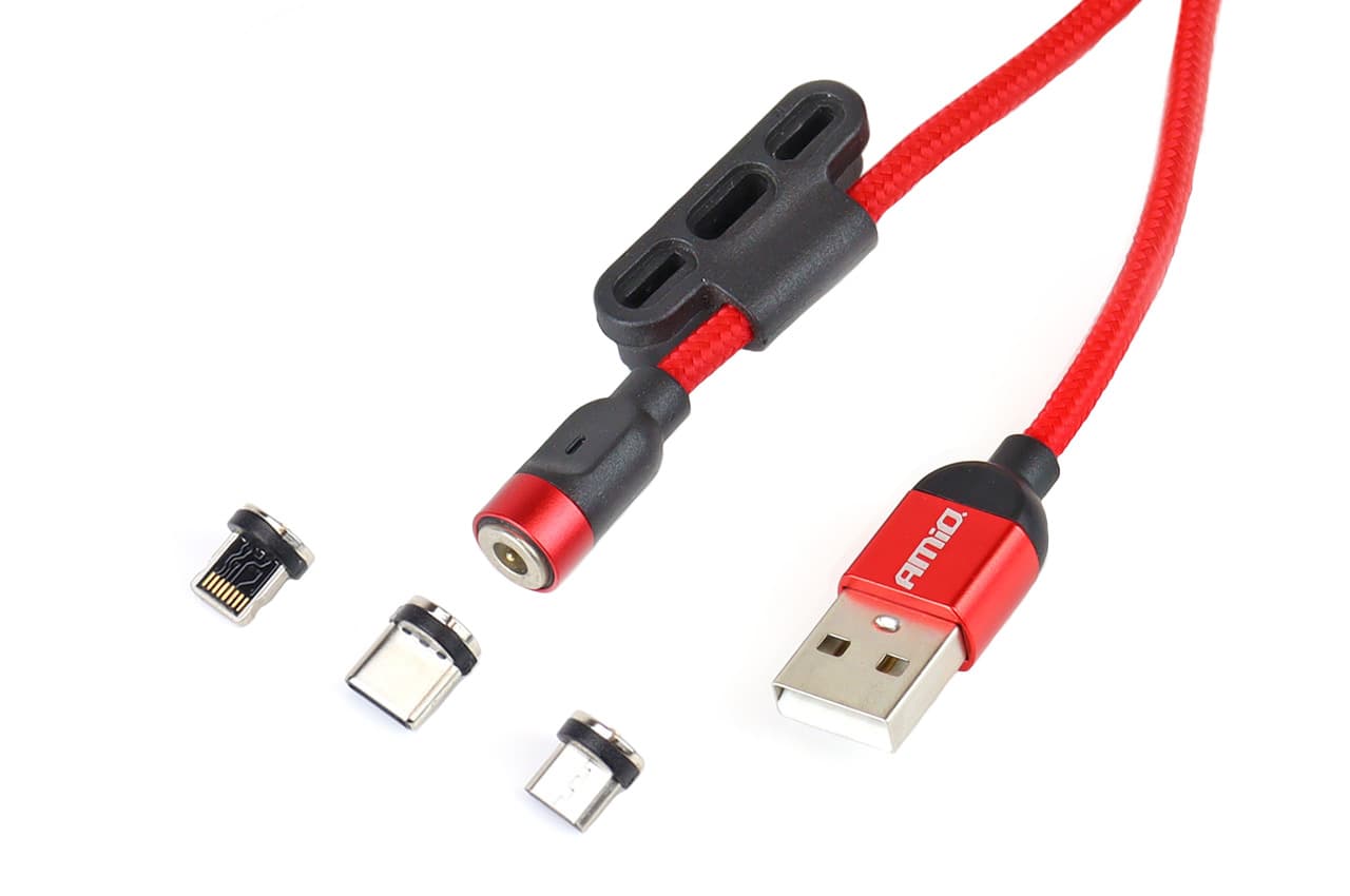 Multikábel USB Lightning/USB C/micro USB 1m UC-08 - 02522 1