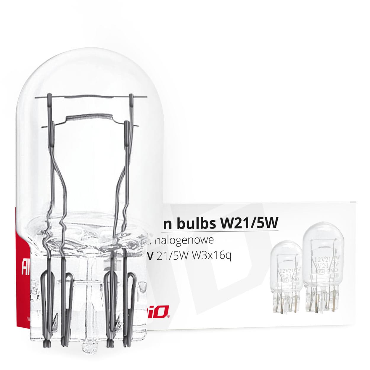 Halogénové žiarovky T20 W21/5W W3x16q 10ks - 02552 1