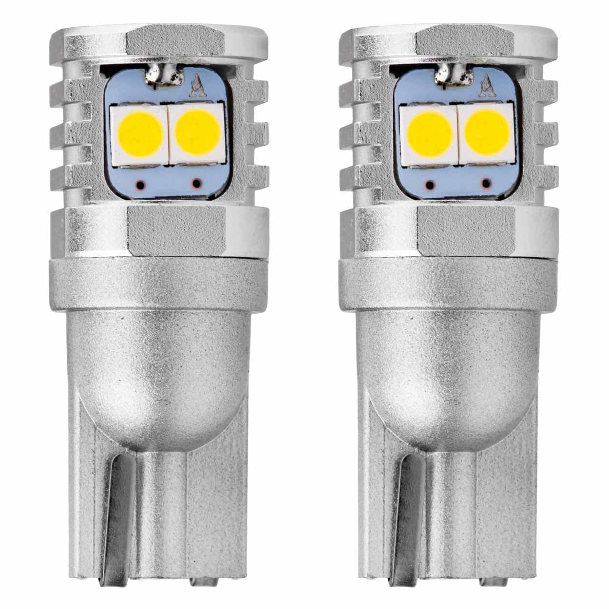 LED žiarovky CANBUS 3030 6SMD T10 W5W W10W White 12V/24V - 02801