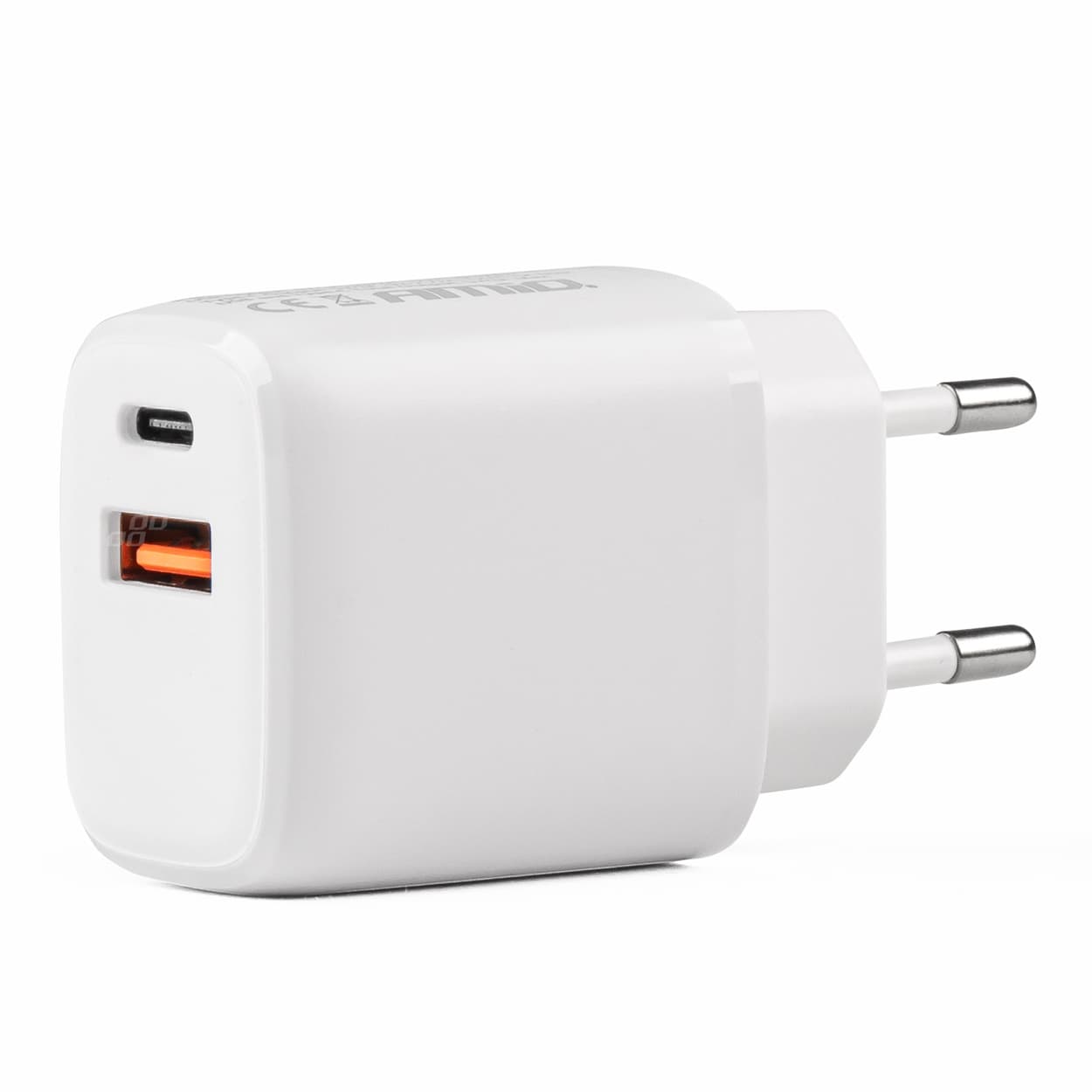 Sieťová nabíjačka PRO-09 USB+USB-C 20W Quick Charge 230V - 02935