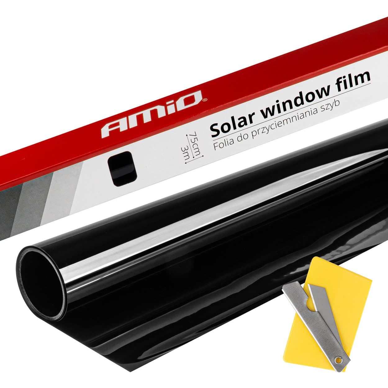Autofólia Ultra Dark Black 0,75x3m (1%) - 02937 1