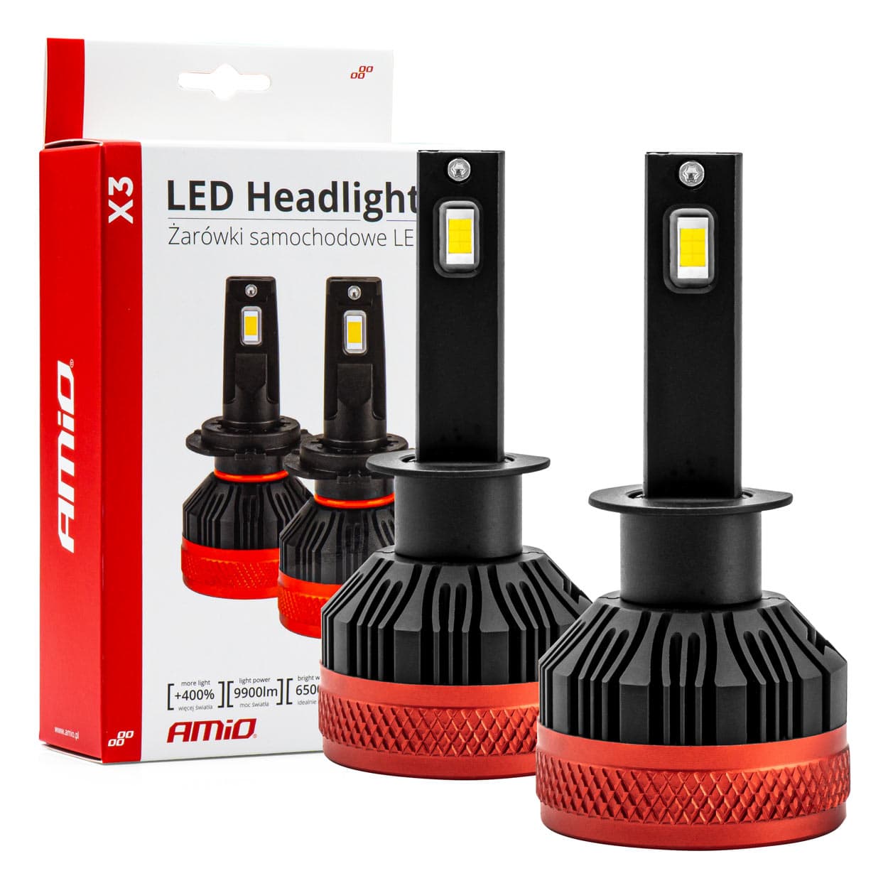 LED žiarovky hlavného svietenia H1 X3 Series - 02977