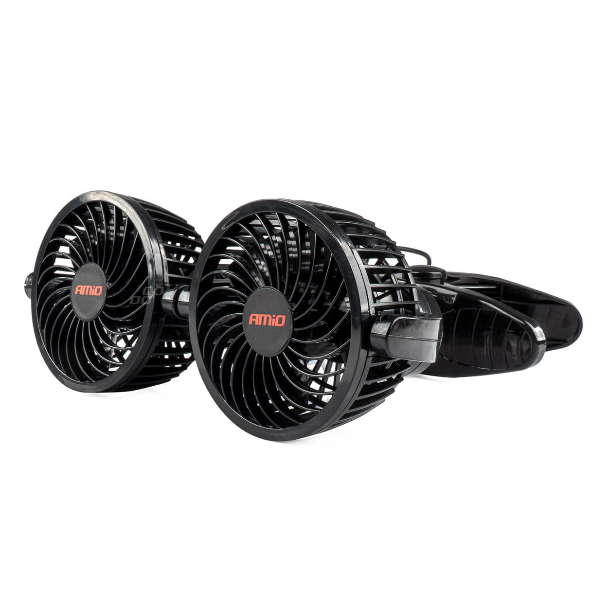 Ventilátor do auta s klipom 2x4" 12V - 03012