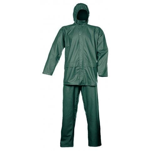 Plášť a nohavice do dažďa SIRET SET, zelené 3XL