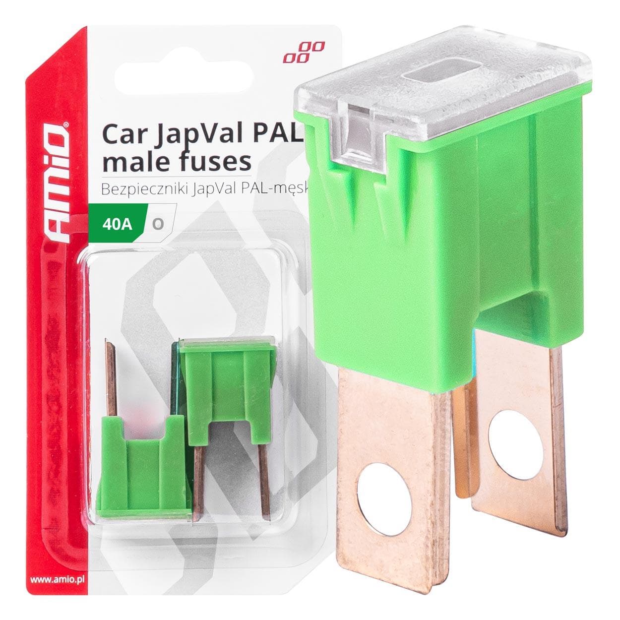 Poistky JAPVAL PAL O samec 40A AMIO-03398 1