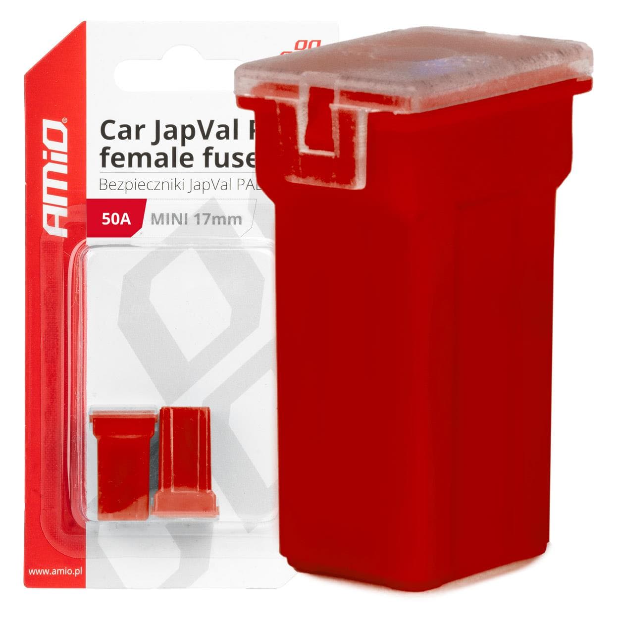 Poistky JAPVAL PAL samica 50A AMIO-03446 1