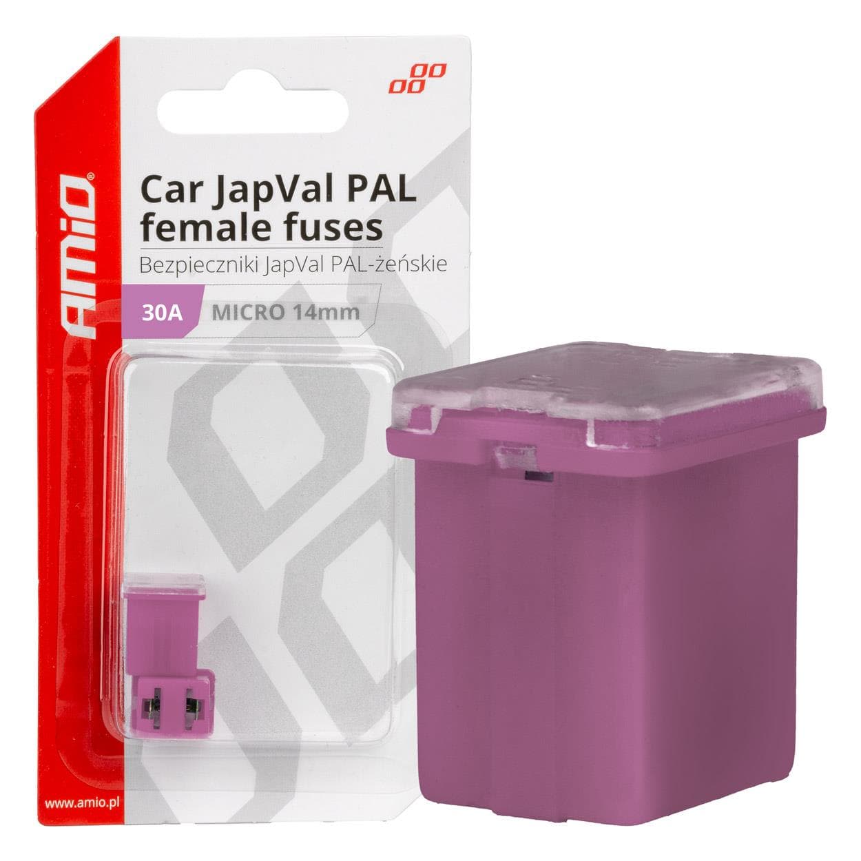 Poistky JAPVAL PAL samica 30A AMIO-03453 1