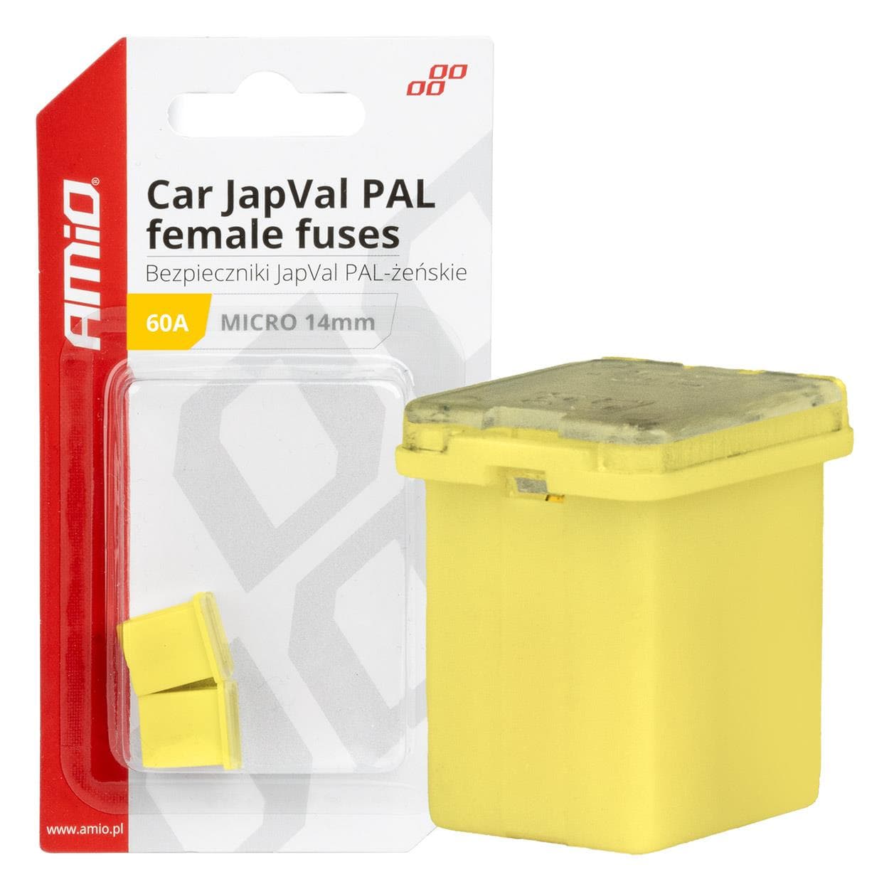 Poistky JAPVAL PAL samica 60A AMIO-03456 1