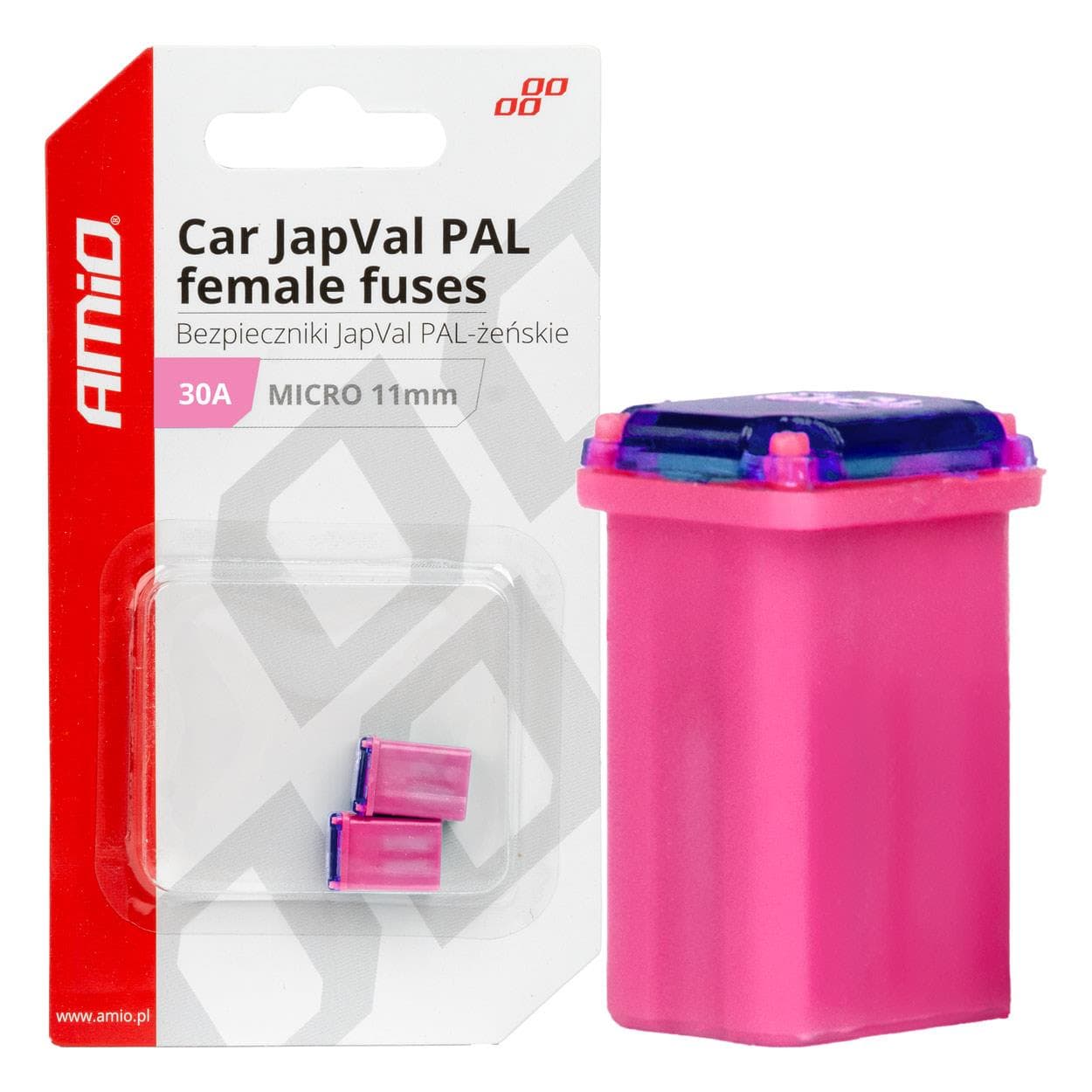 Poistky JAPVAL PAL samica 30A AMIO-03460 1