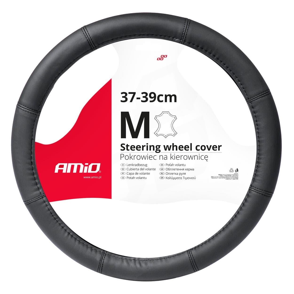 Poťah volantu Leather Series SWC 48-M (37-39cm) 1