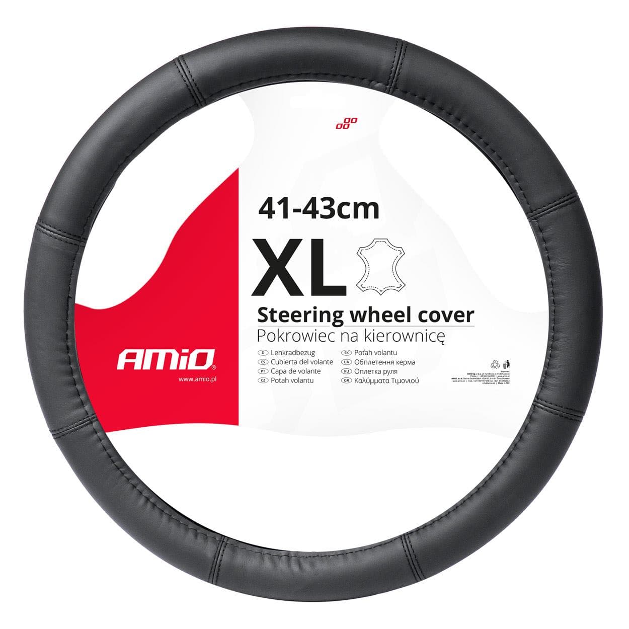 Poťah volantu Leather Series SWC 48-XL (41-43cm)