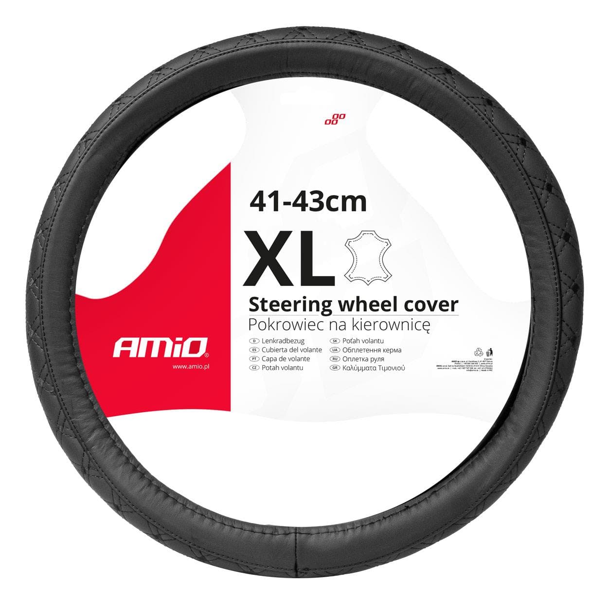 Poťah volantu Leather Series SWC 51-XL (41-43cm) 1