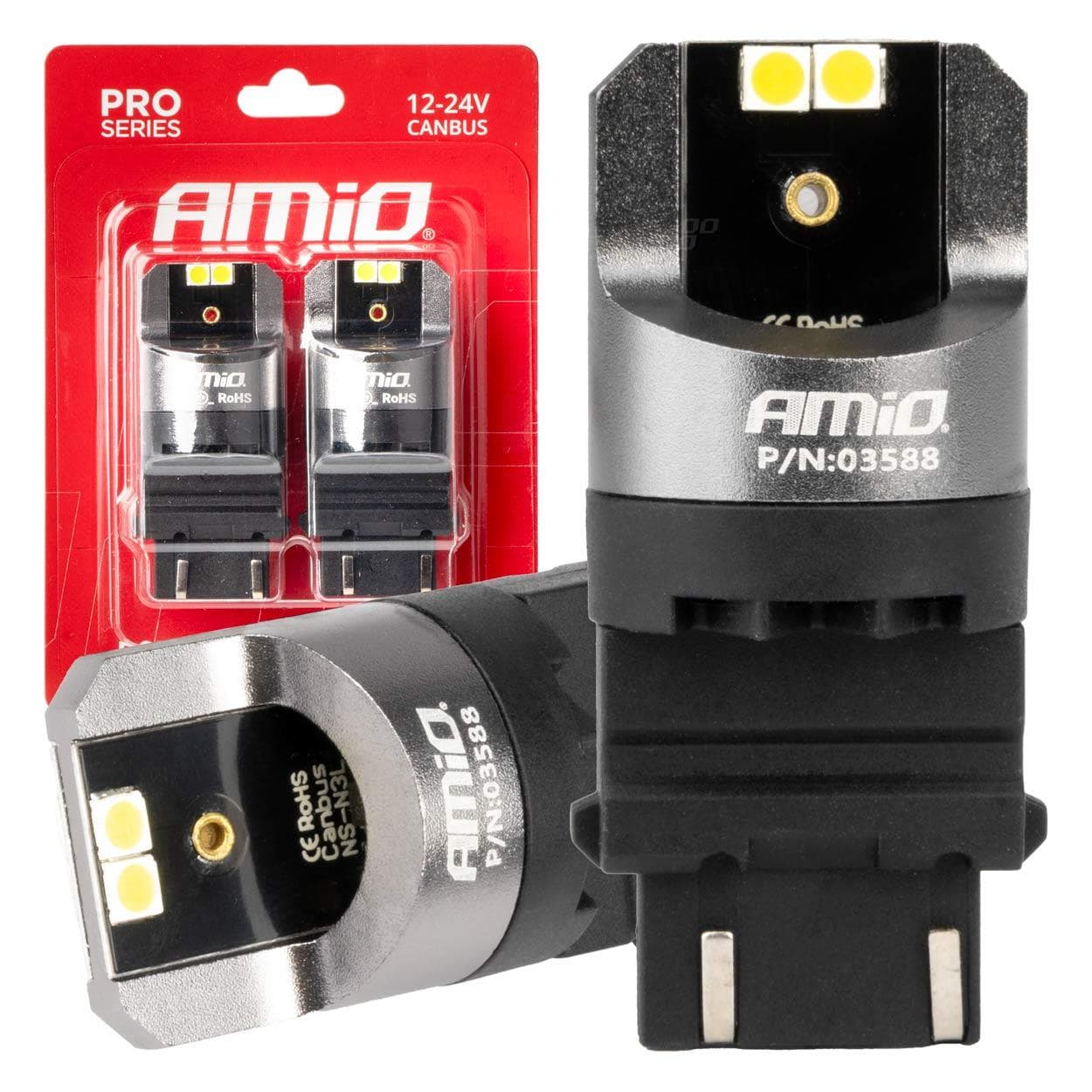 LED CANBUS PRO series 3157 P27/7W AMIO-03588 1