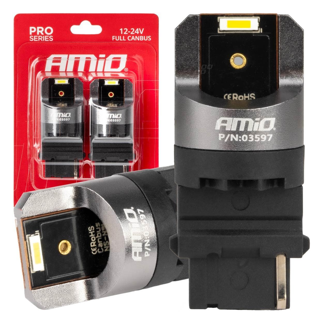 LED CANBUS PRO series 3156 P27W AMIO-03597 1