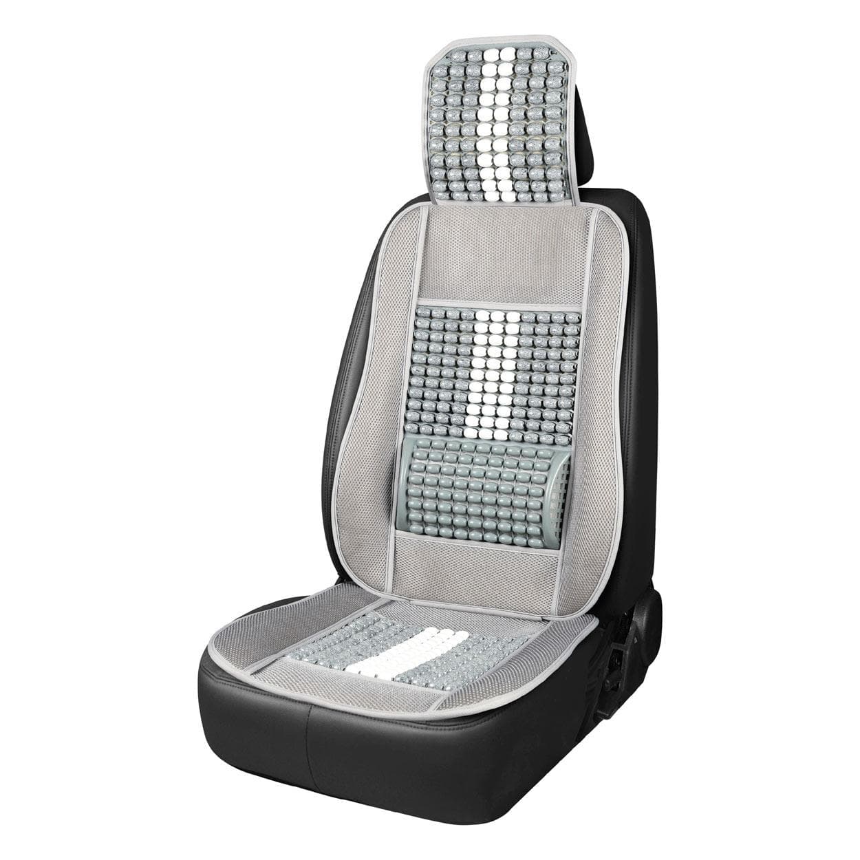 Podložka na sedadlo s opierkou hlavy a bedier AMIO-03647
