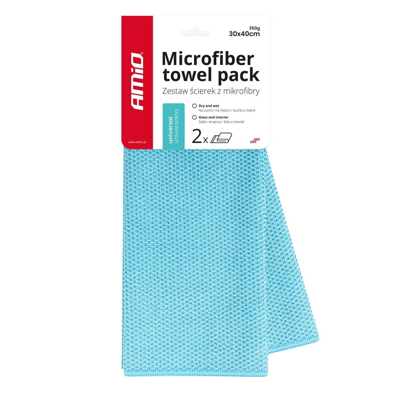 Utierka z mikrovlákna 30x40cm 350g AMIO-03737 1
