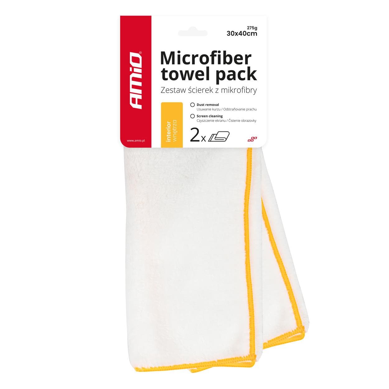 Utierka z mikrovlákna 30x40cm 275g AMIO-03740 1